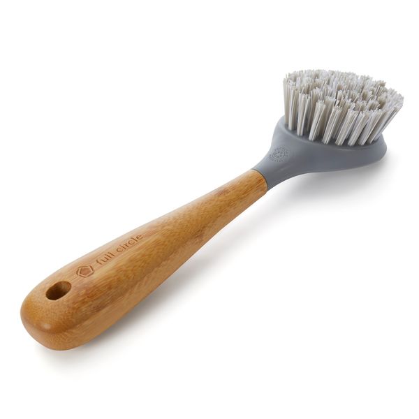 Full Circle Tenacious C Cast Iron Brush - Grey