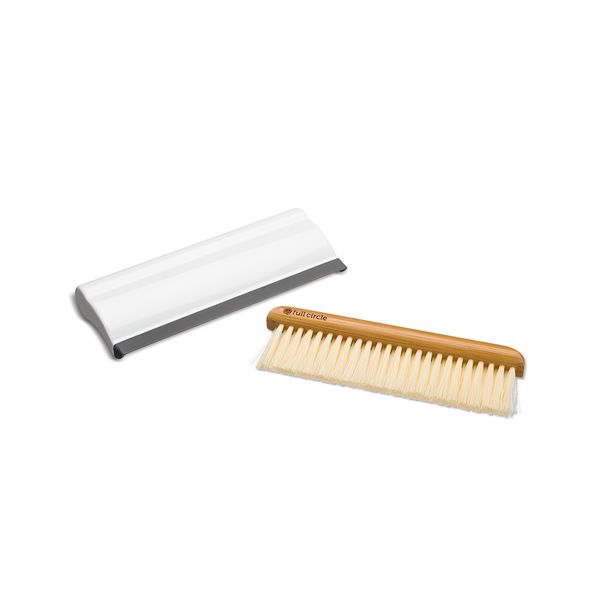 Full Circle Counter Sweep & Squeegee - White