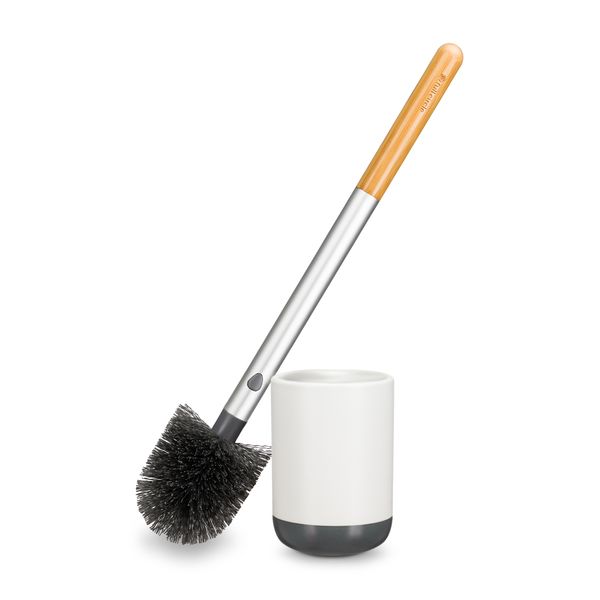 Full Circle Scrub Queen Toilet Brush - White