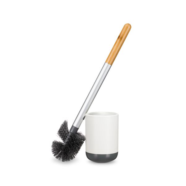 Full Circle Scrub Queen Toilet Brush - White