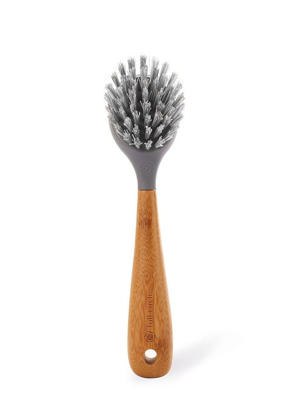 Full Circle Tenacious C Cast Iron Brush - Grey