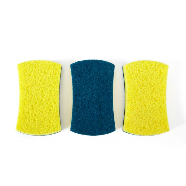 Full Circle Refresh Scrubber Sponges Set/3