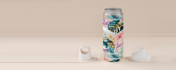 Kambukka Reno Insulated Bottle 500ml  Paradise Flower