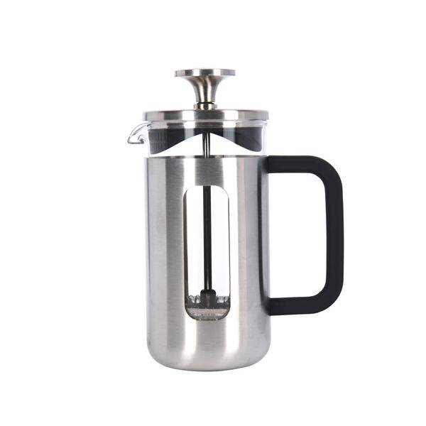 La Cafetière Pisa Brushed Stainless Steel Cafetière - 3 Cup