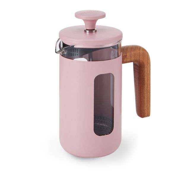 La Cafetière Pisa 3-Cup Cafetière, Pink