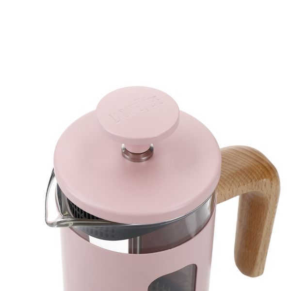 La Cafetière Pisa 3-Cup Cafetière, Pink