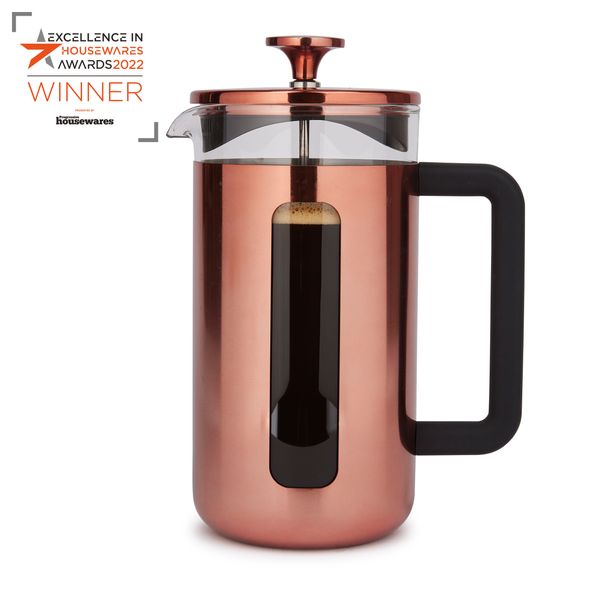 La Cafetière Pisa Copper Cafetière - 8 Cup