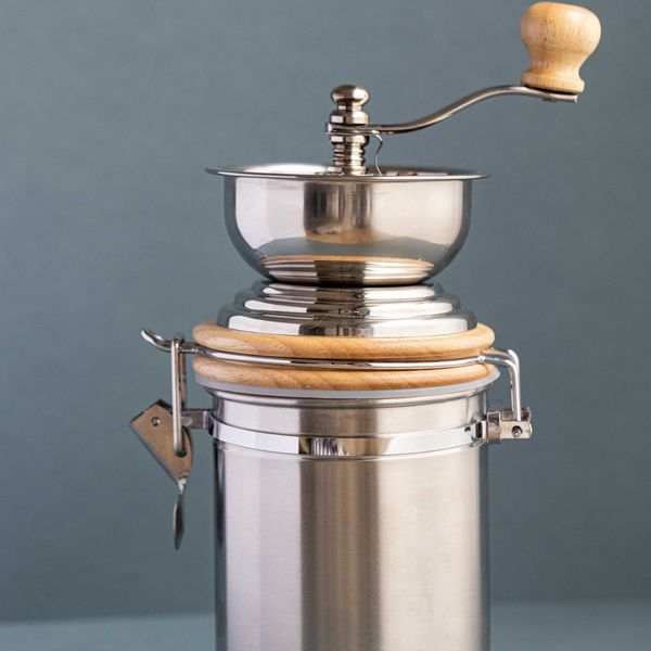 La Cafetière Stainless Steel Manual Coffee Grinder