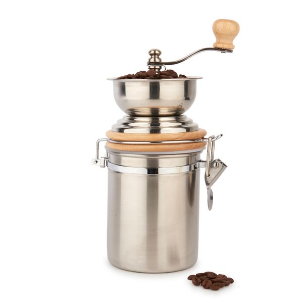 La Cafetière Stainless Steel Manual Coffee Grinder