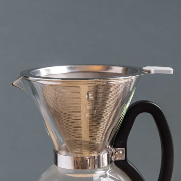 La Cafetière Stainless Steel Pour Over Coffee Dripper