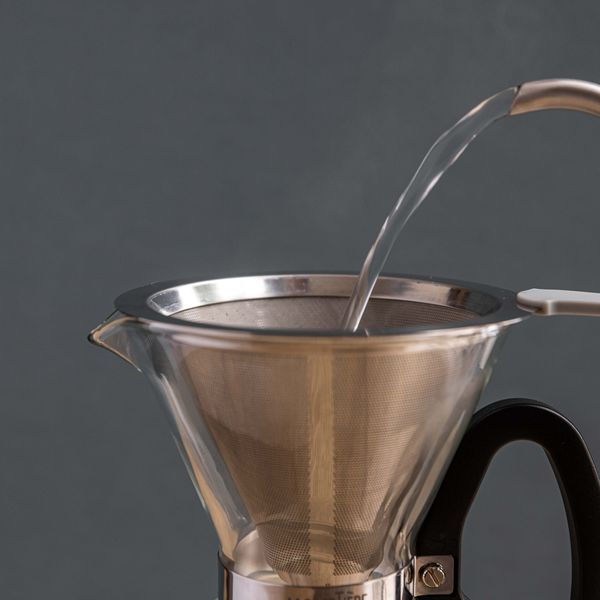 La Cafetière Stainless Steel Pour Over Coffee Dripper