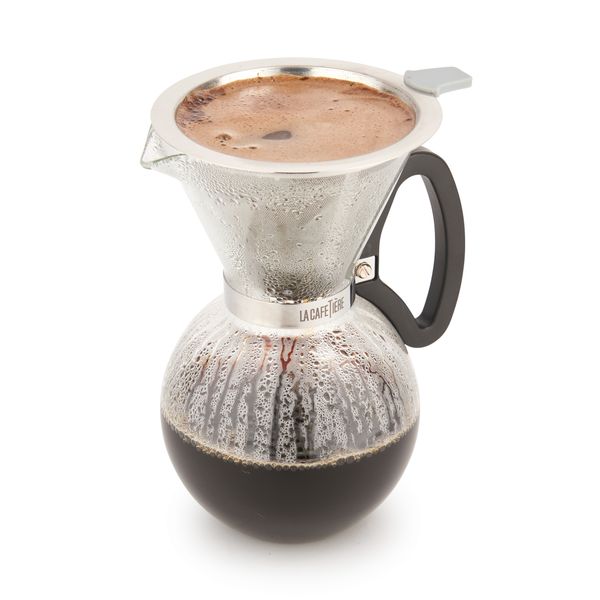 La Cafetière Stainless Steel Pour Over Coffee Dripper