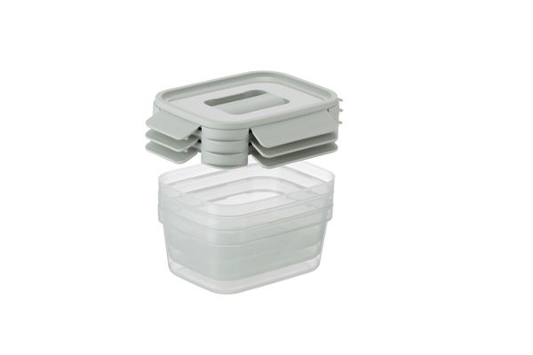 LocknLock Nestopia 3 x 500ml Rectangular Set