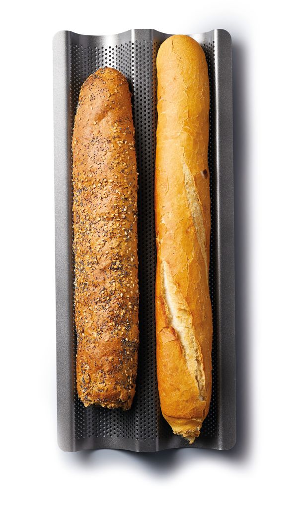 MasterCraft Crusty Bake Baguette Tray 39x16x2.5cm