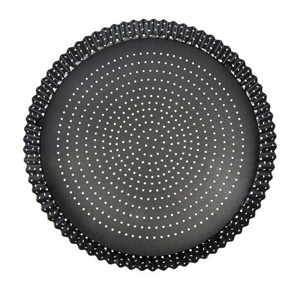 MasterCraft Crusty Bake Loose Base Round Flan/Quiche Pan 30cm