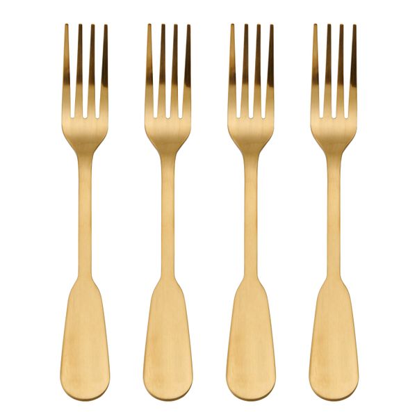 Mikasa Soho Gold Stainless Steel Cutlery Set, 16 Piece