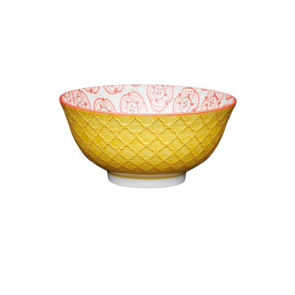 Mikasa Does it All Bowl 15.7cm - Yellow Floral