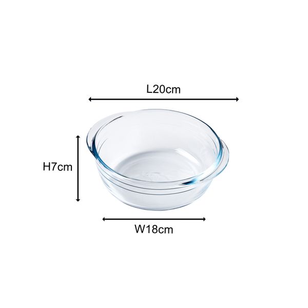 Ocuisine Round Roaster AIR FRYER 1L