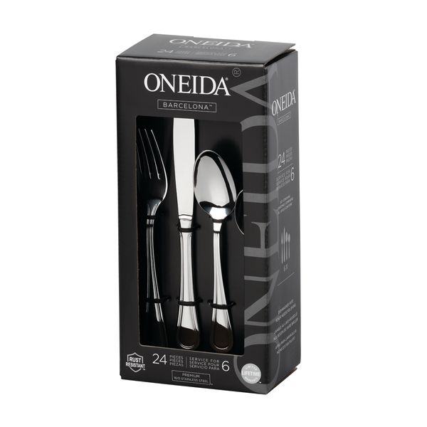 Oneida Barcelona 24pc Cutlery Set
