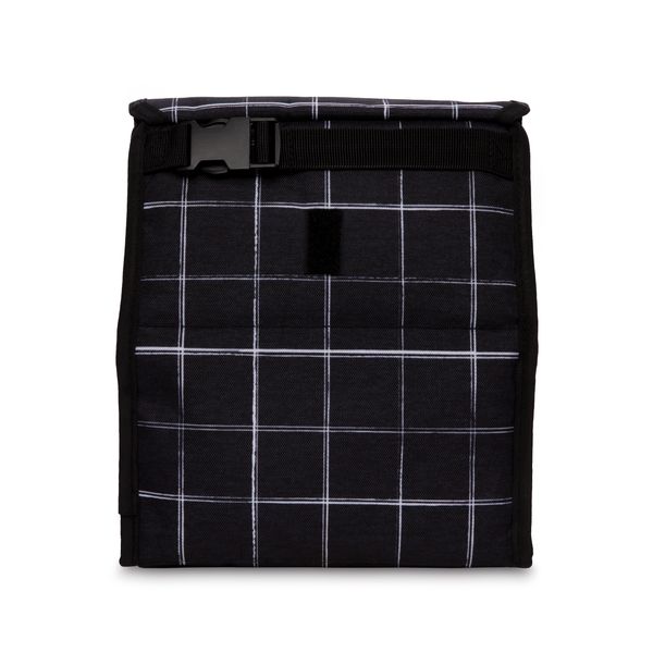 PackIt Freezable Lunch bag - Black Grid