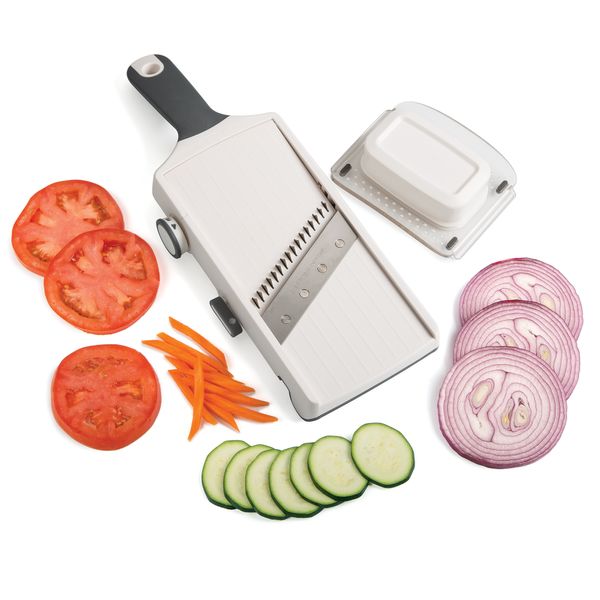 Progressive Prep Works Hand-Held Adjustable Julienne and Slicer