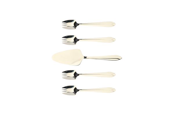 Splayd  74137 - SS Mirror Cake Server & Splayd Set/5