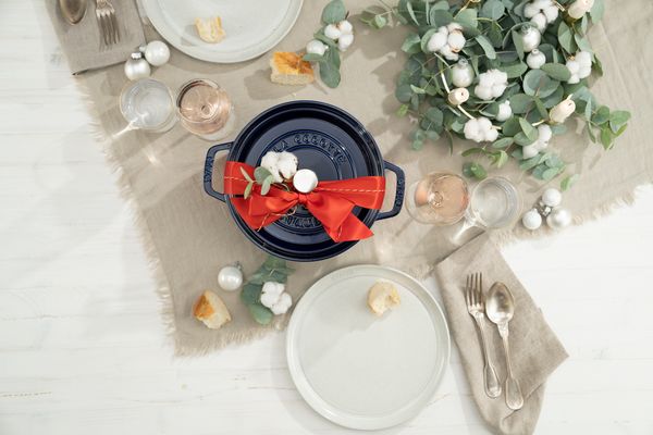 Staub Cocotte Round 28cm Dark Blue