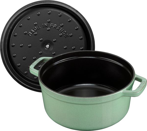 Staub Round Cocotte - 24cm Sage