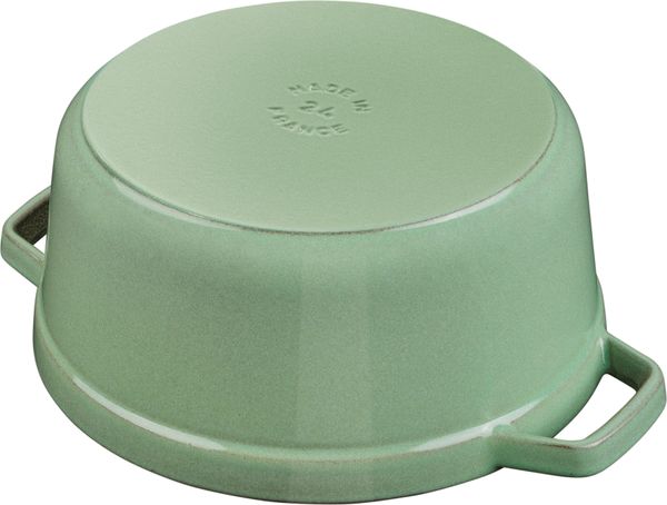 Staub Round Cocotte - 24cm Sage