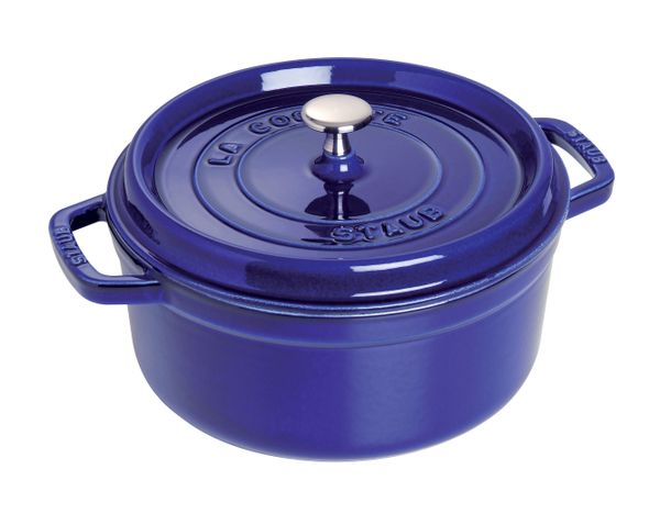 Staub Cocotte Round 24cm Dark Blue