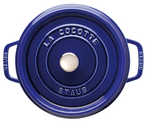 Staub Cocotte Round 20cm Dark Blue