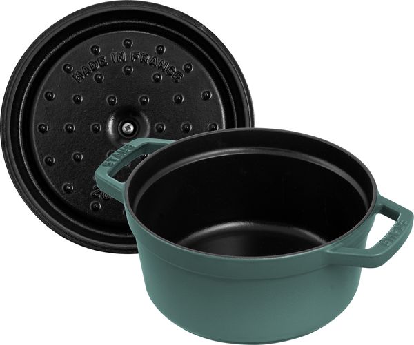 Staub Cocotte Round 20cm  - Eucalyptus