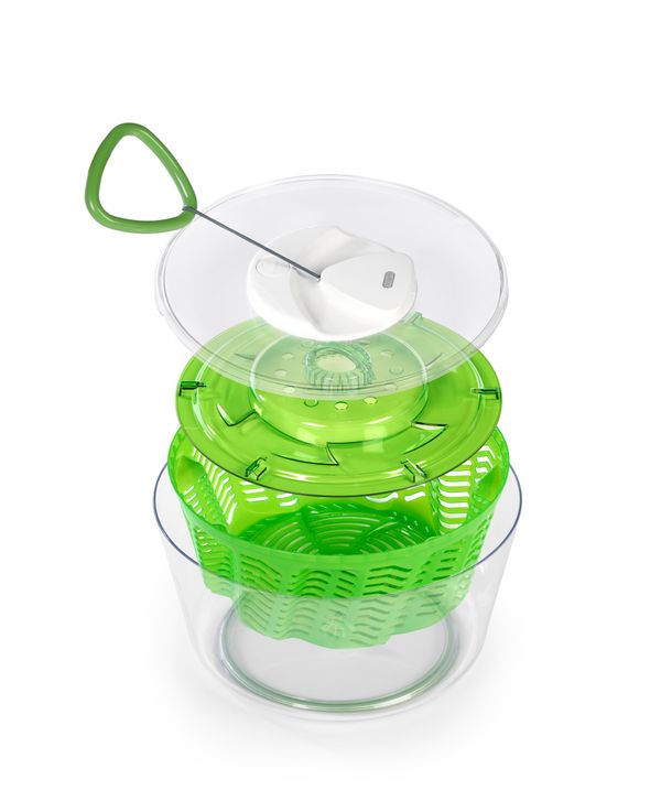Zyliss Easy Spin 2 Small Salad Spinner Green