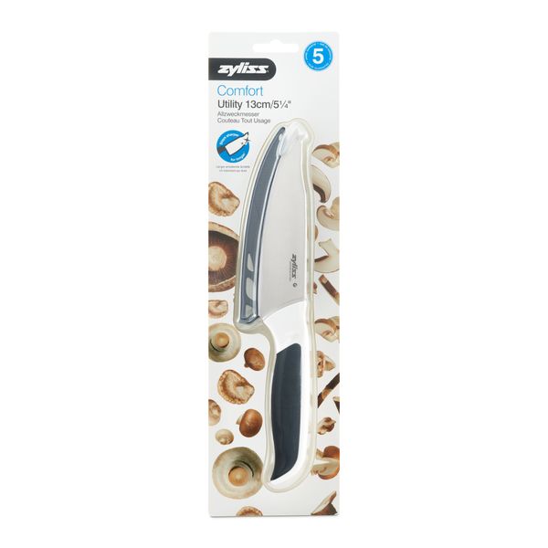 Zyliss Comfort Utility Knife w/blade cover 13cm